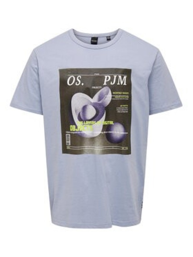 Only & Sons T-Shirt 22026378 Niebieski Regular Fit