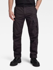 G-Star Raw Spodnie materiałowe P-3 D23677-D308 Czarny Regular Fit