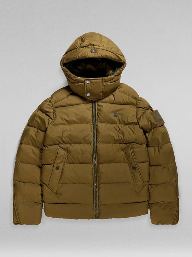 G-Star Kurtka pikowana w kolorze khaki rozmiar: XS