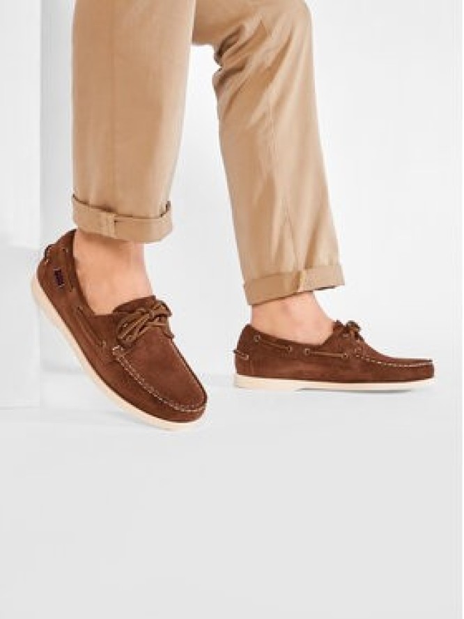 Sebago Mokasyny Portland Flesh Out 7111PTW Brązowy