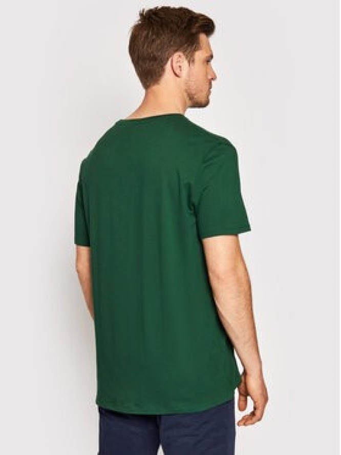 Lacoste T-Shirt TH6709 Zielony Regular Fit