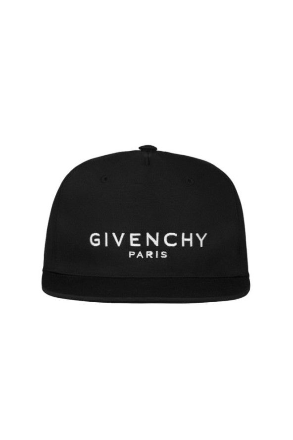 GIVENCHY Paris czarna czapka z daszkiem