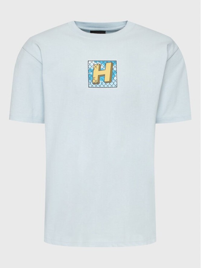 HUF T-Shirt Tresspass TS01940 Błękitny Regular Fit