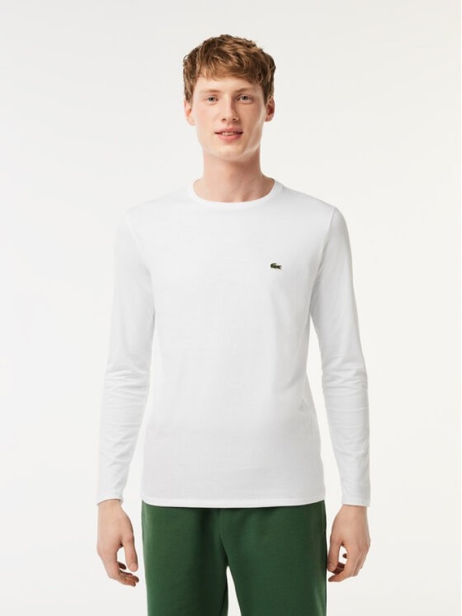 Lacoste Longsleeve TH6712 Biały Regular Fit