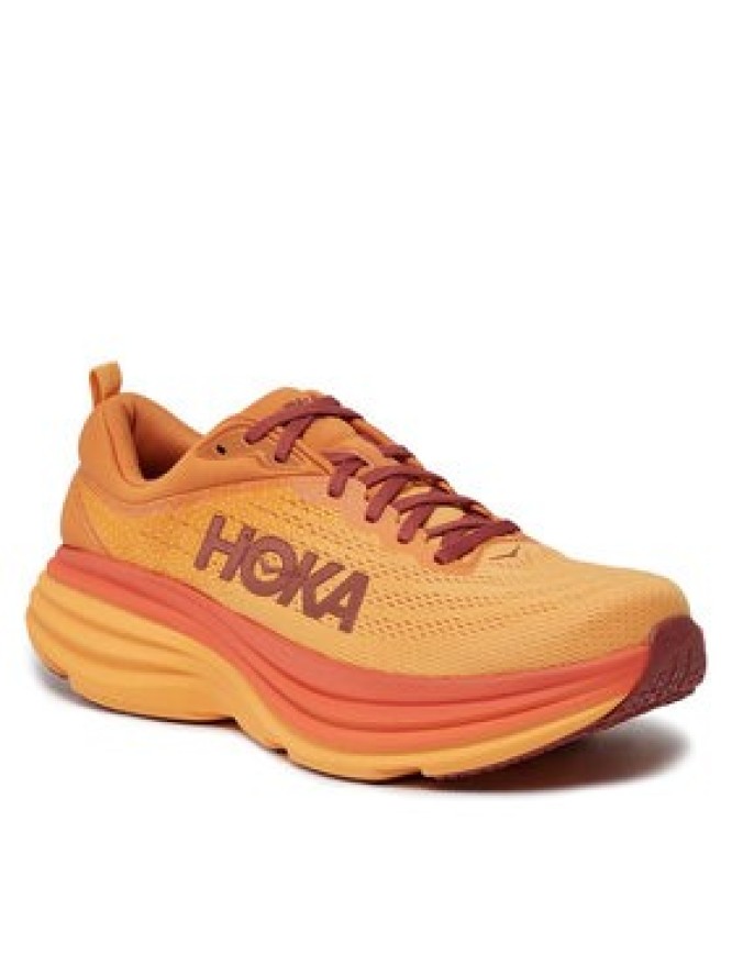 Hoka Buty do biegania Bondi 8 1123202 Pomarańczowy