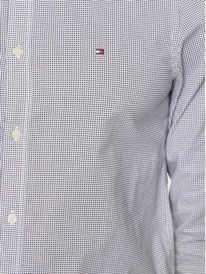 Tommy Hilfiger Koszula MW0MW34571 Biały Slim Fit