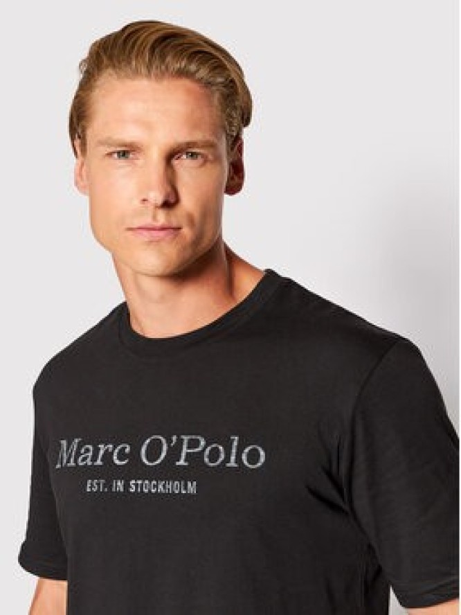 Marc O'Polo T-Shirt B21 2012 51052 Czarny Regular Fit