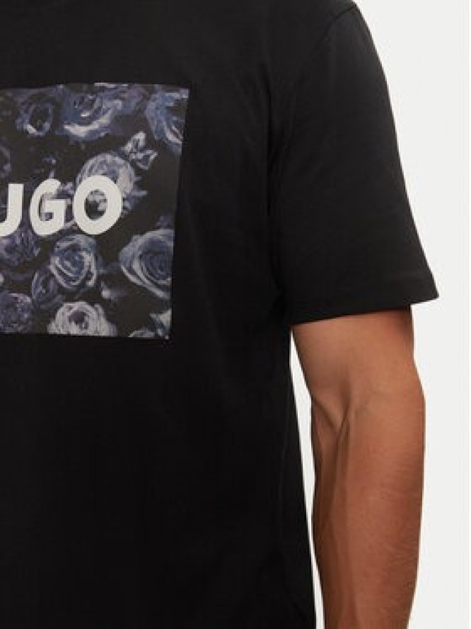 Hugo T-Shirt 50523999 Czarny Regular Fit