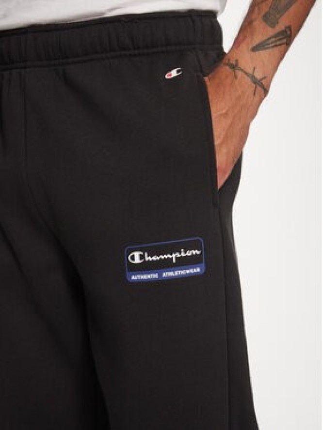 Champion Spodnie dresowe 219164 Czarny Regular Fit