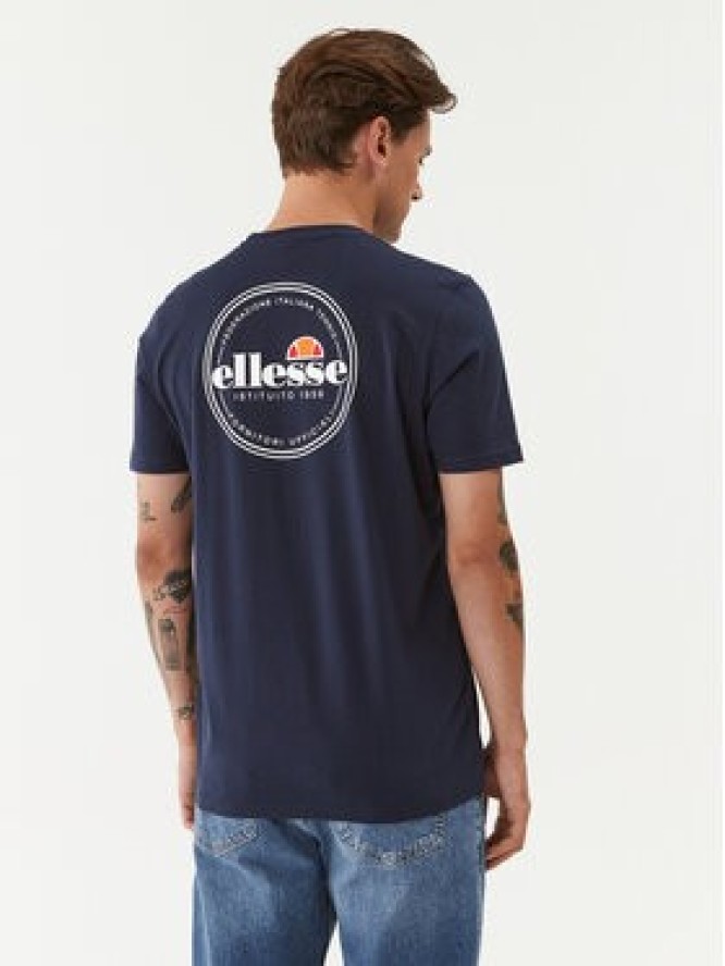 Ellesse T-Shirt SHQ16807 Granatowy Regular Fit