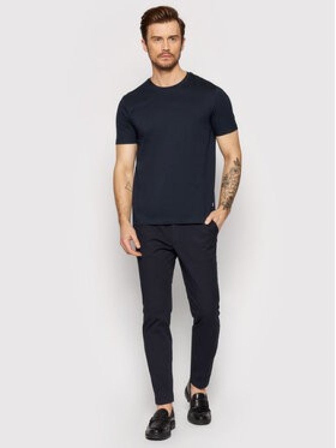 Boss T-Shirt Tessler 150 50468395 Granatowy Slim Fit