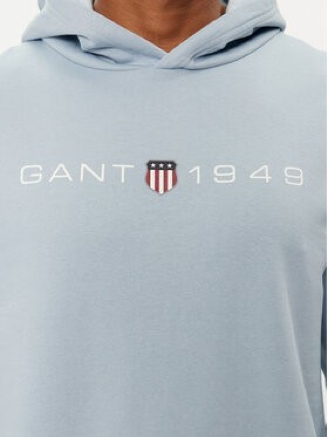 Gant Bluza Graphic 2003244 Błękitny Regular Fit