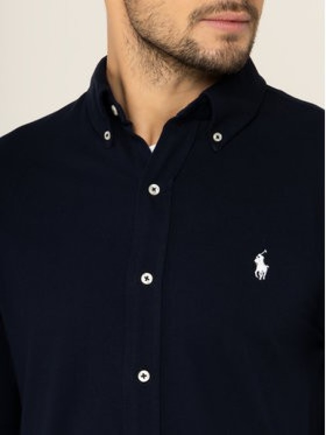 Polo Ralph Lauren Koszula 710654408016 Granatowy Regular Fit