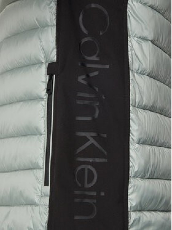 Calvin Klein Kamizelka Recycled Side Logo K10K108292 Zielony Regular Fit