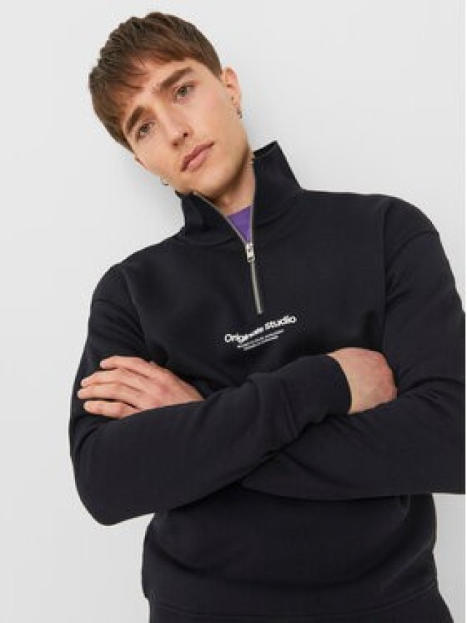 Jack&Jones Bluza Vesterbro 12241777 Czarny Relaxed Fit