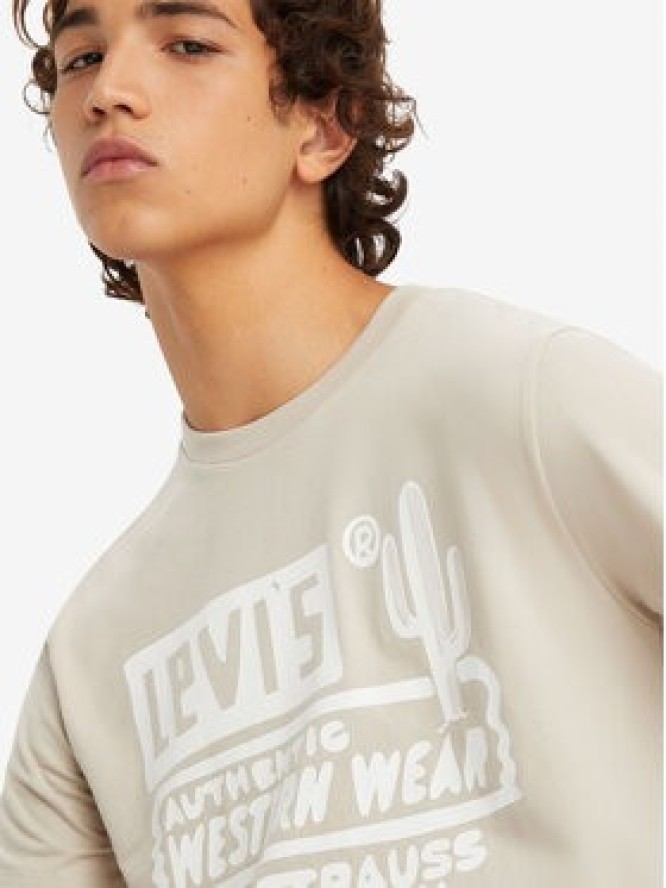 Levi's® T-Shirt Graphic 22491-1490 Beżowy Standard Fit