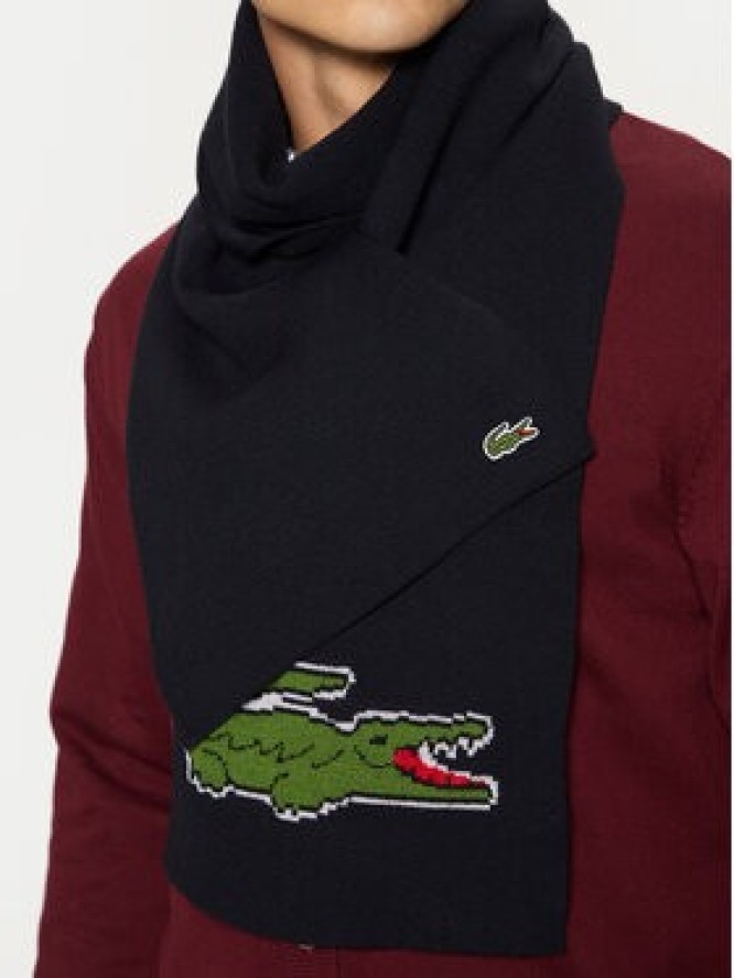 Lacoste Zestaw Szalik i Czapka RB1515-00 Granatowy