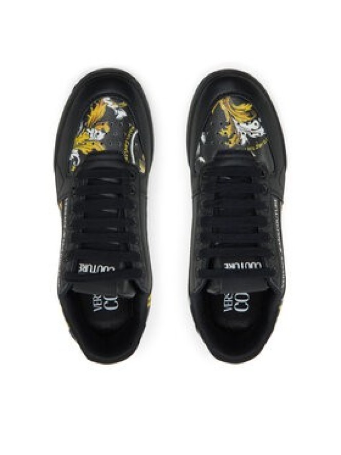 Versace Jeans Couture Sneakersy 78YA3SD4 Czarny