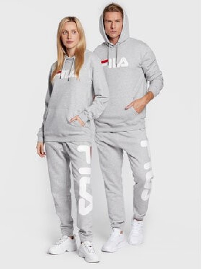 Fila Bluza Unisex Barumini FAU0090 Szary Regular Fit