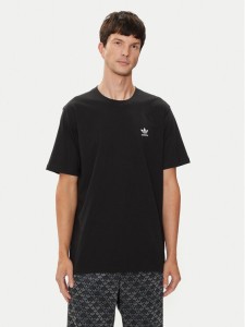 adidas T-Shirt Trefoil Essentials IW5787 Czarny Regular Fit