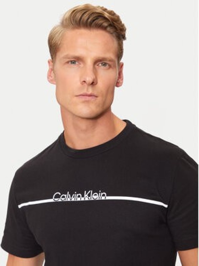 Calvin Klein T-Shirt K10K113802 Czarny Regular Fit