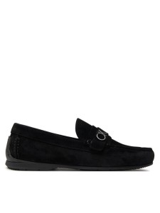 Calvin Klein Mokasyny Driving Shoe Bold Logo HM0HM01448 Czarny