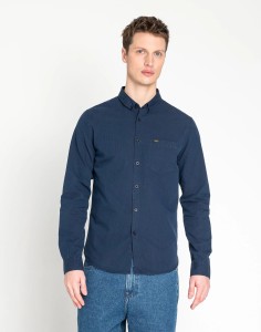 LEE REFINDED SLIM MĘSKA KOSZULA BUTTON SLIM FIT INDIGO L69XHHDK