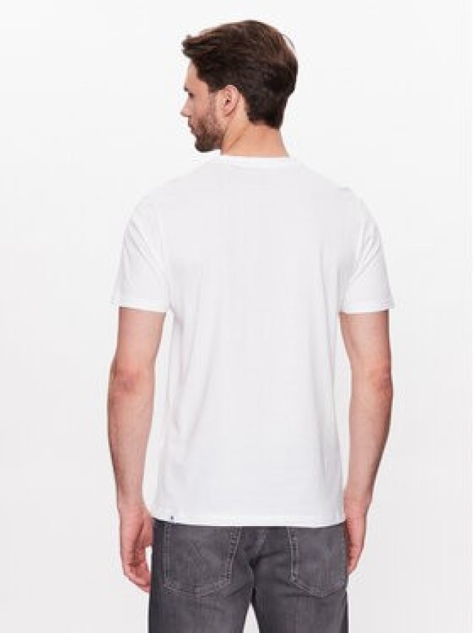 Volcano T-Shirt Slit M02370-S23 Biały Regular Fit