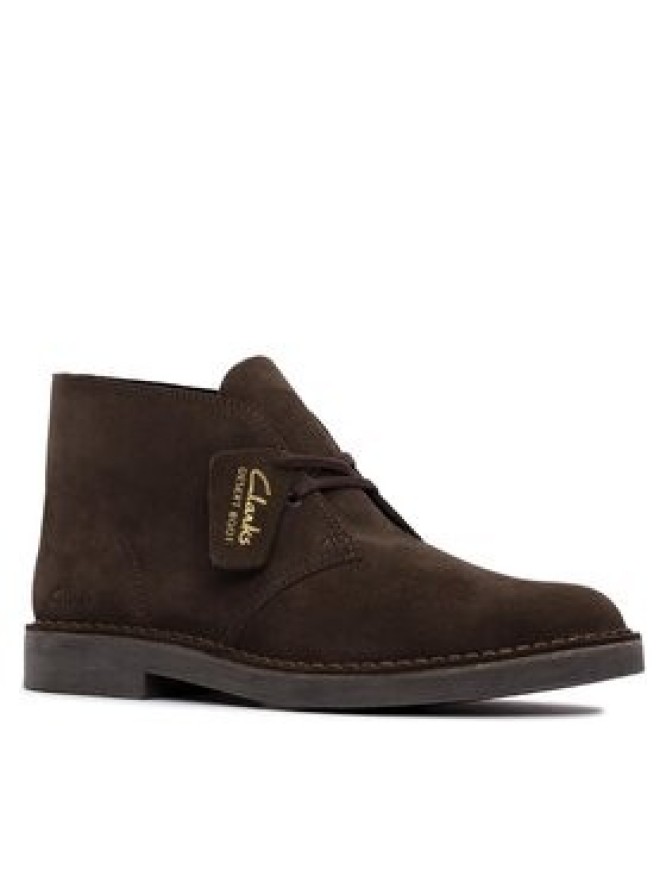 Clarks Trzewiki Desert Bt Evo Dark Brązowy