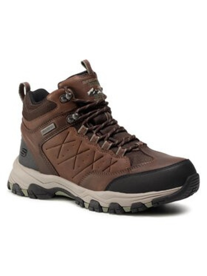 Skechers Trapery Telago 66283/LTBR Brązowy