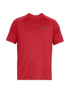 Under Armour Koszulka sportowa "Tech 2.0" w kolorze czerwonym rozmiar: S