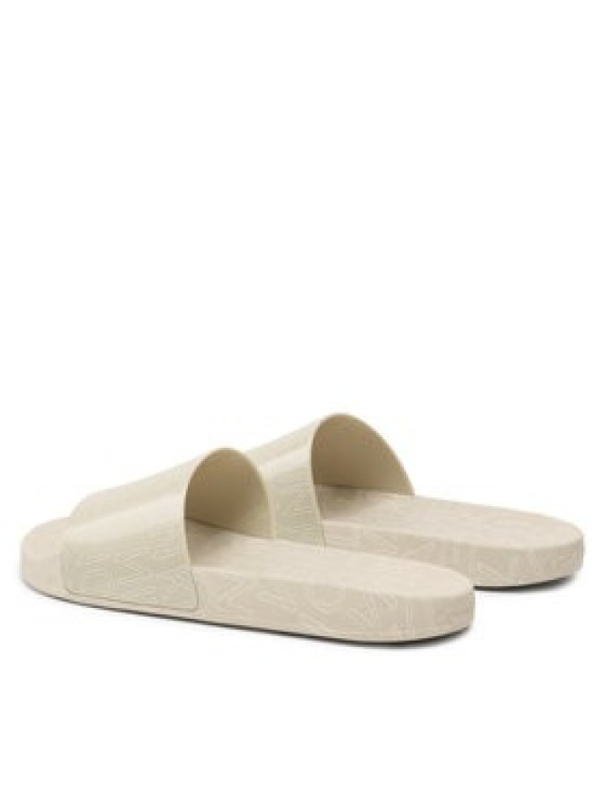 Calvin Klein Klapki Pool Slide Rubber HM0HM01062 Beżowy