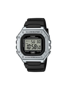 Casio Zegarek Digital Chronograph W-218HM-7AVEF Czarny