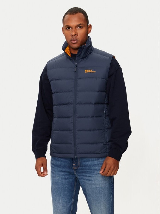 Jack Wolfskin Kamizelka Ather 1207691 Granatowy Regular Fit