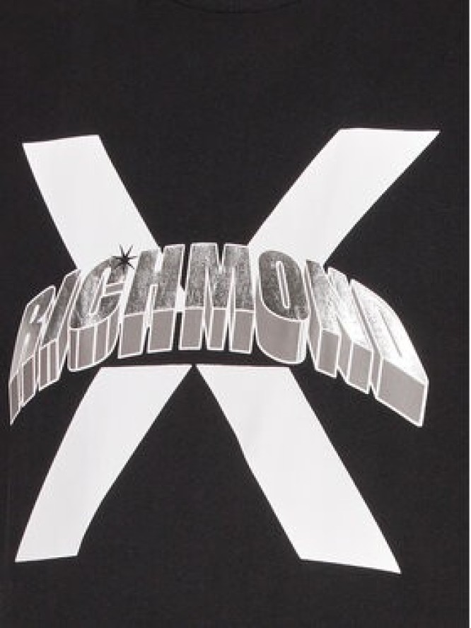 Richmond X T-Shirt UMA23007TS Czarny Regular Fit