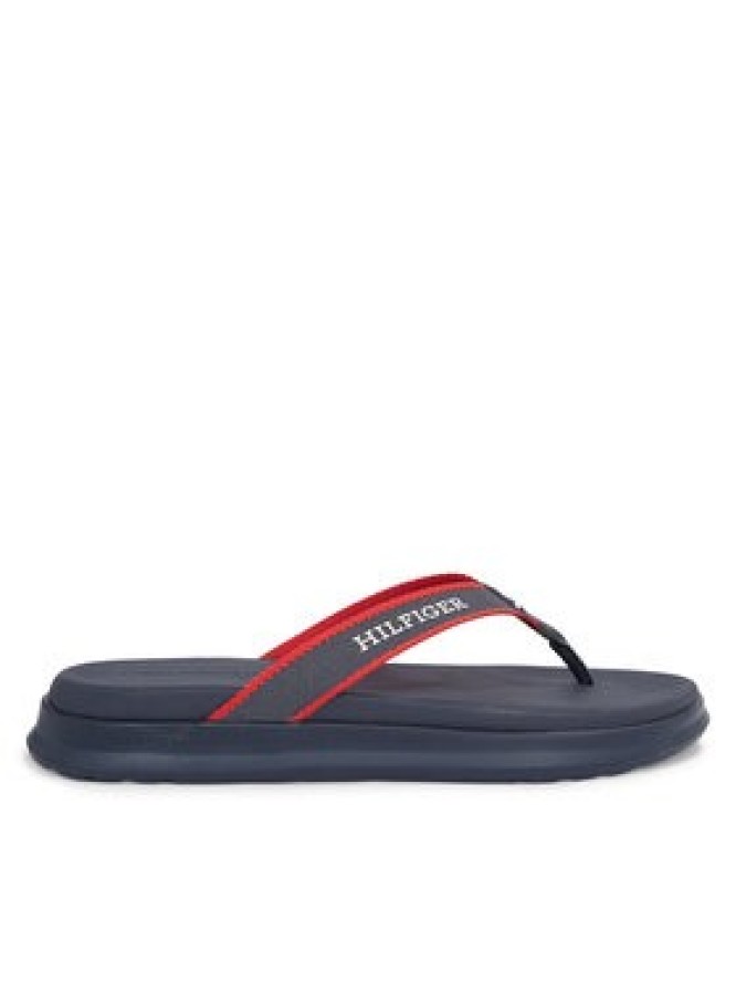 Tommy Hilfiger Japonki Dual Density Toe Beach Sandal FM0FM05015 Granatowy