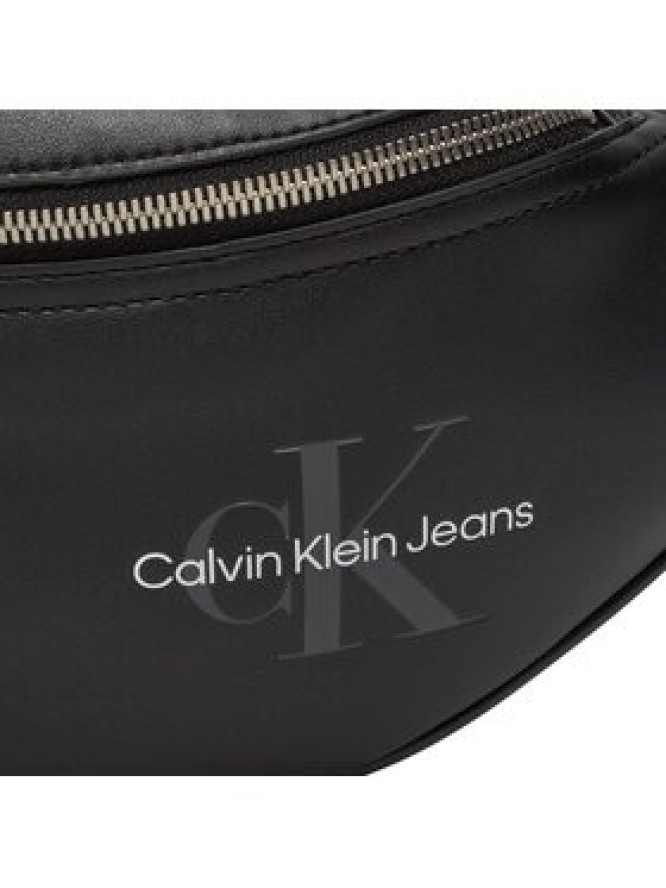 Calvin Klein Jeans Saszetka Monogram Soft Waistbag38 K50K512029 Czarny