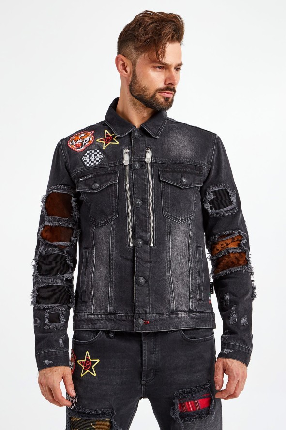 Kurtka jeansowa PHILIPP PLEIN