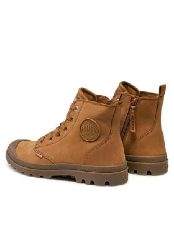 Palladium Trapery Pampa Hi Zip 06440-237-M Brązowy