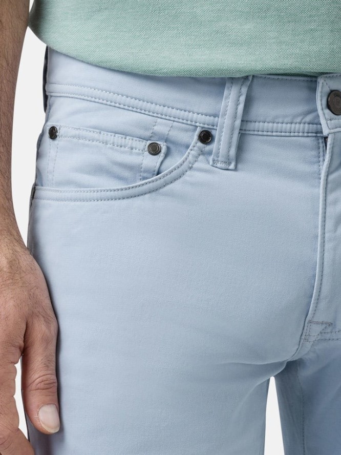 Pierre Cardin Spodnie - Tapered fit - w kolorze błękitnym rozmiar: W42/L34