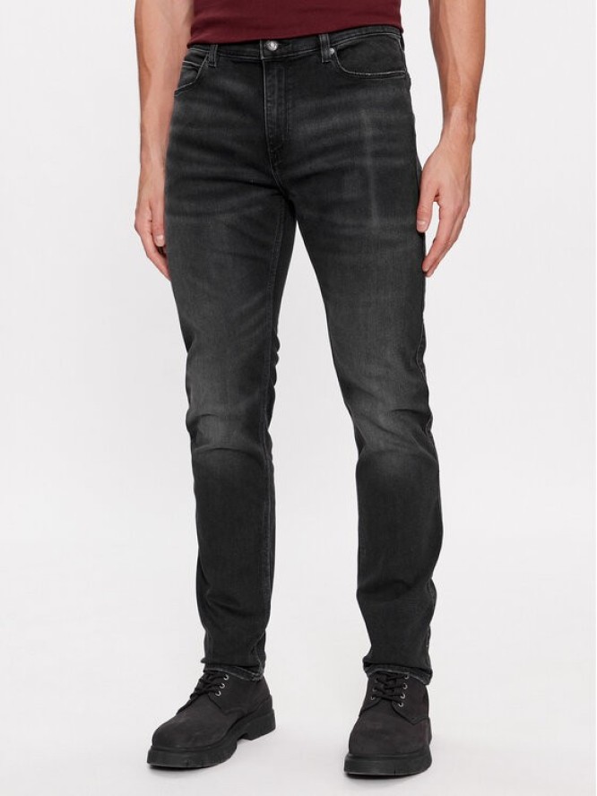 Hugo Jeansy Hugo 708 50493699 Szary Slim Fit