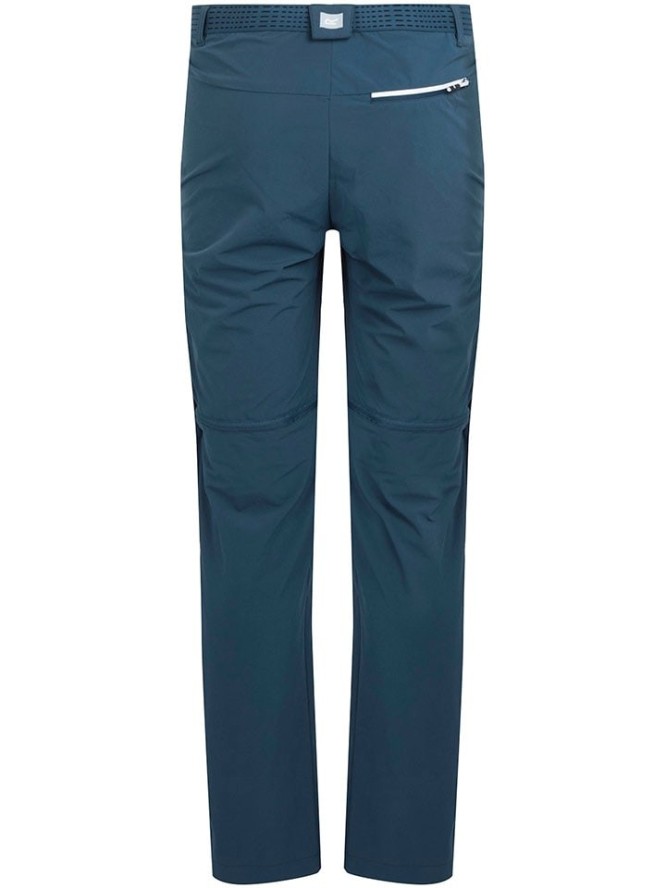 Regatta Spodnie funkcyjne Zipp-Off "Mountain" w kolorze niebieskim rozmiar: 54