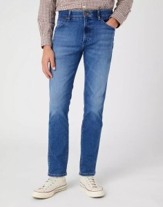 WRANGLER LARSTON MĘSKIE SPODNIE JEANSOWE JEANSY ROUGH RIDED W18SCSZ57