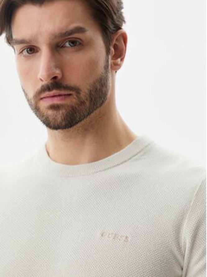 Guess Sweter M5GR02 Z3MH1 Granatowy Regular Fit
