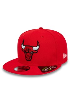 New Era Czapka z daszkiem Repreve 950 Bulls 60435185 Czerwony