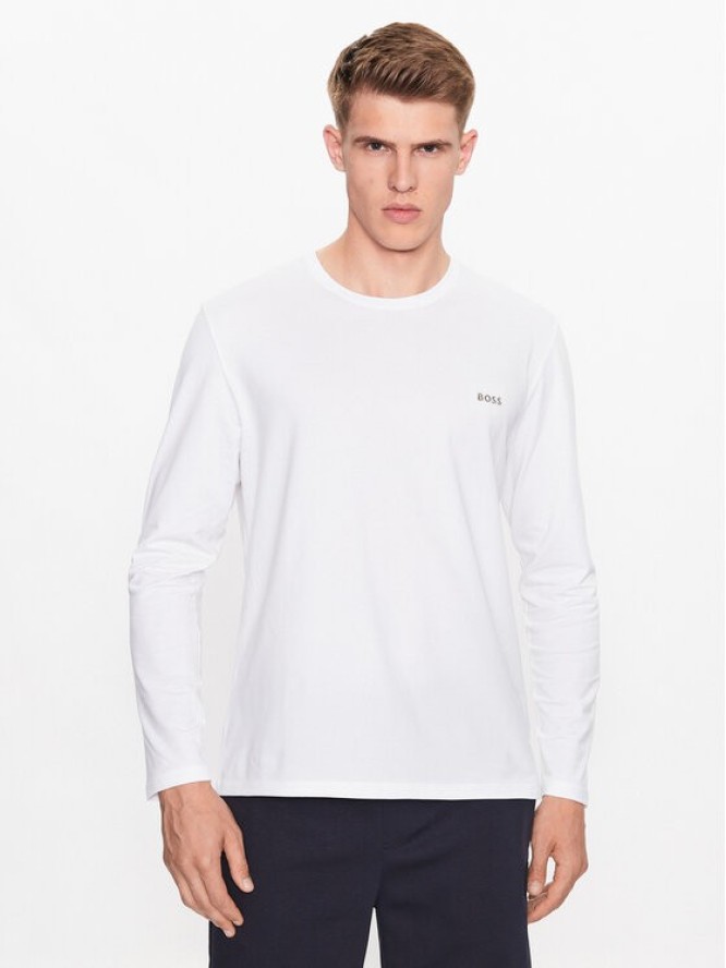 Boss Longsleeve 50480541 Biały Regular Fit