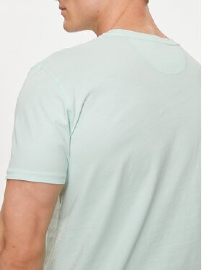 La Martina T-Shirt YMR004 JS206 Zielony Regular Fit
