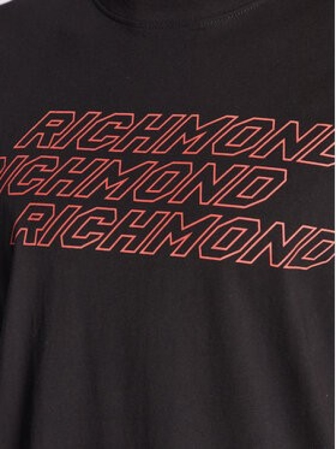 John Richmond T-Shirt UMP23018TS Czarny Regular Fit
