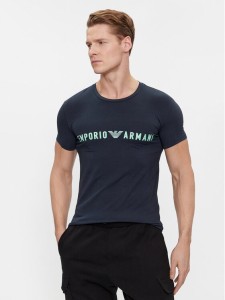 Emporio Armani Underwear T-Shirt 111035 4R516 00135 Granatowy Regular Fit