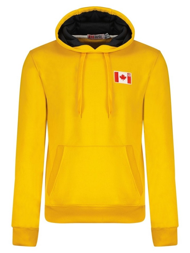 Canadian Peak Bluza "Fondeak" w kolorze żółtym rozmiar: S
